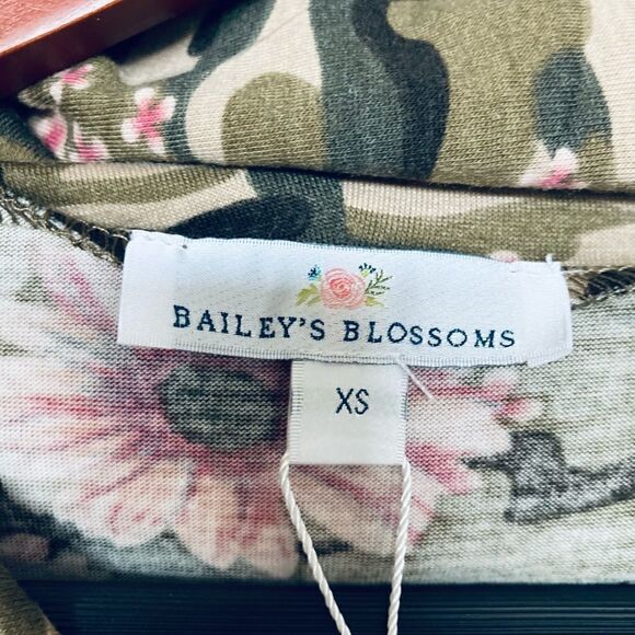 Floral Camo Camouflage Lightweight Lounge Hoodie - Picture 6 of 7